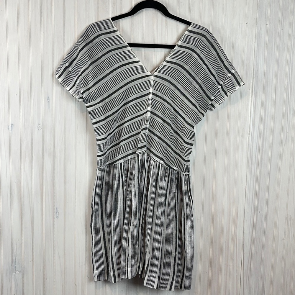 LEMLEM DROP WAIST SHEER DRESS